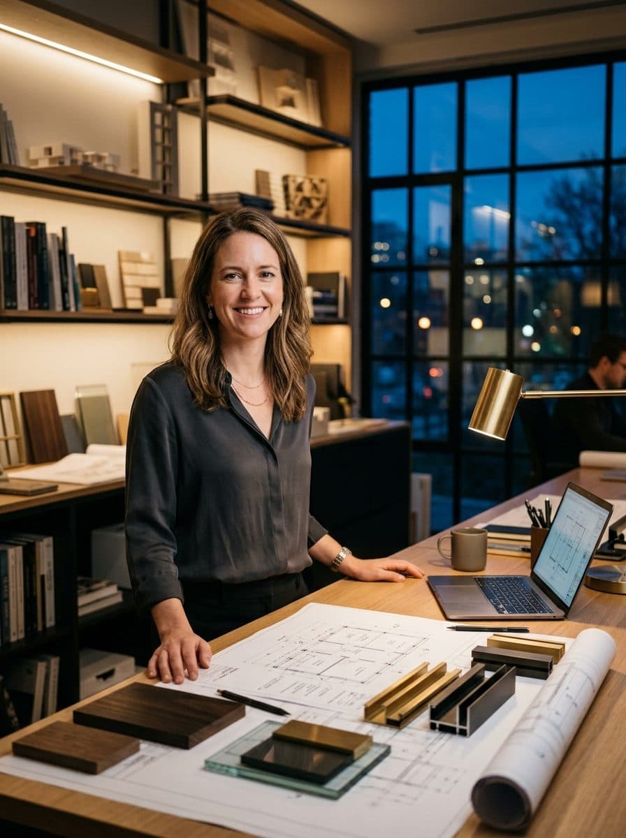 Tanja, responsable du bureau d’études FensterLux